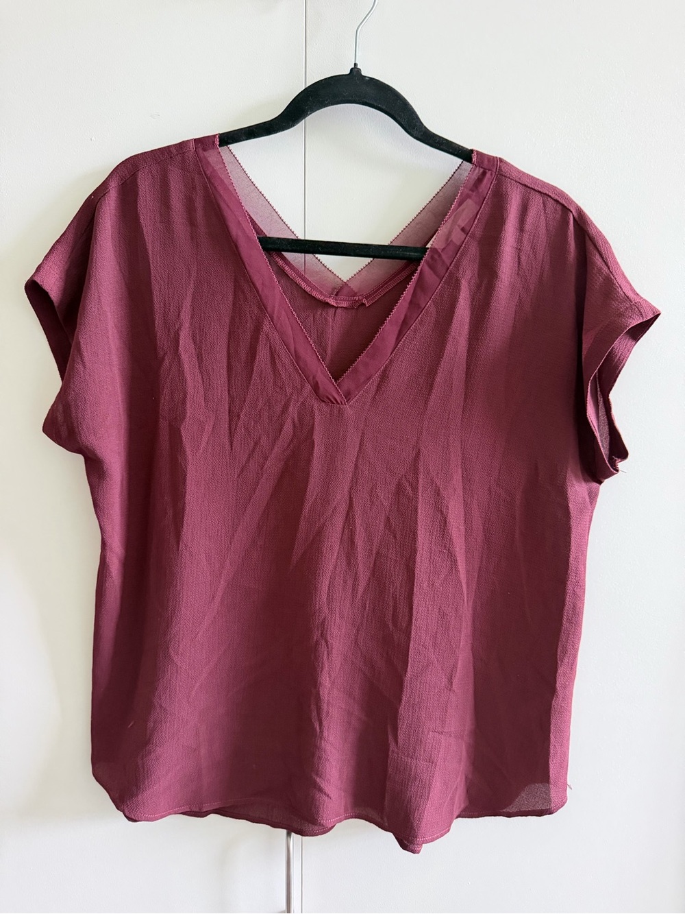 Monk&lou v-neck top